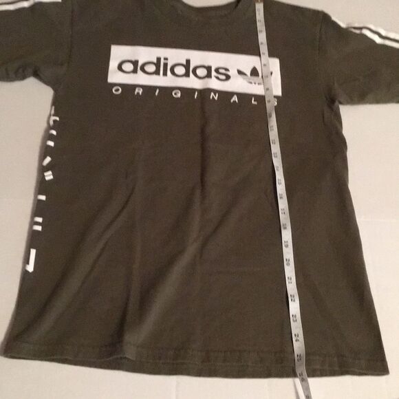 Adidas Originals Olive Green T-Shirt Size Small - Picture 8 of 8